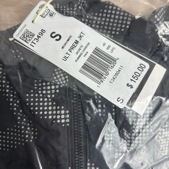 NEW NWT Adidas Men's Small Ultimate WIND.RDY Running Carrera Jacket IT3498 $150 - Picture 5 of 5